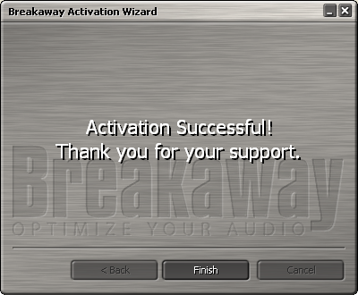 authorization successful